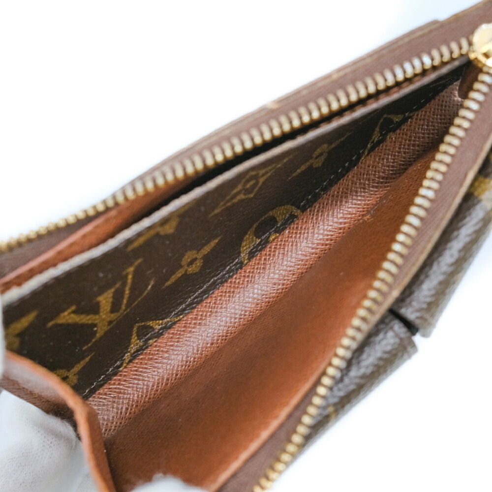 LOUIS VUITTON Authentic Brown Monogram Leather Pochette Fanny Pack - Picture 11 of 16